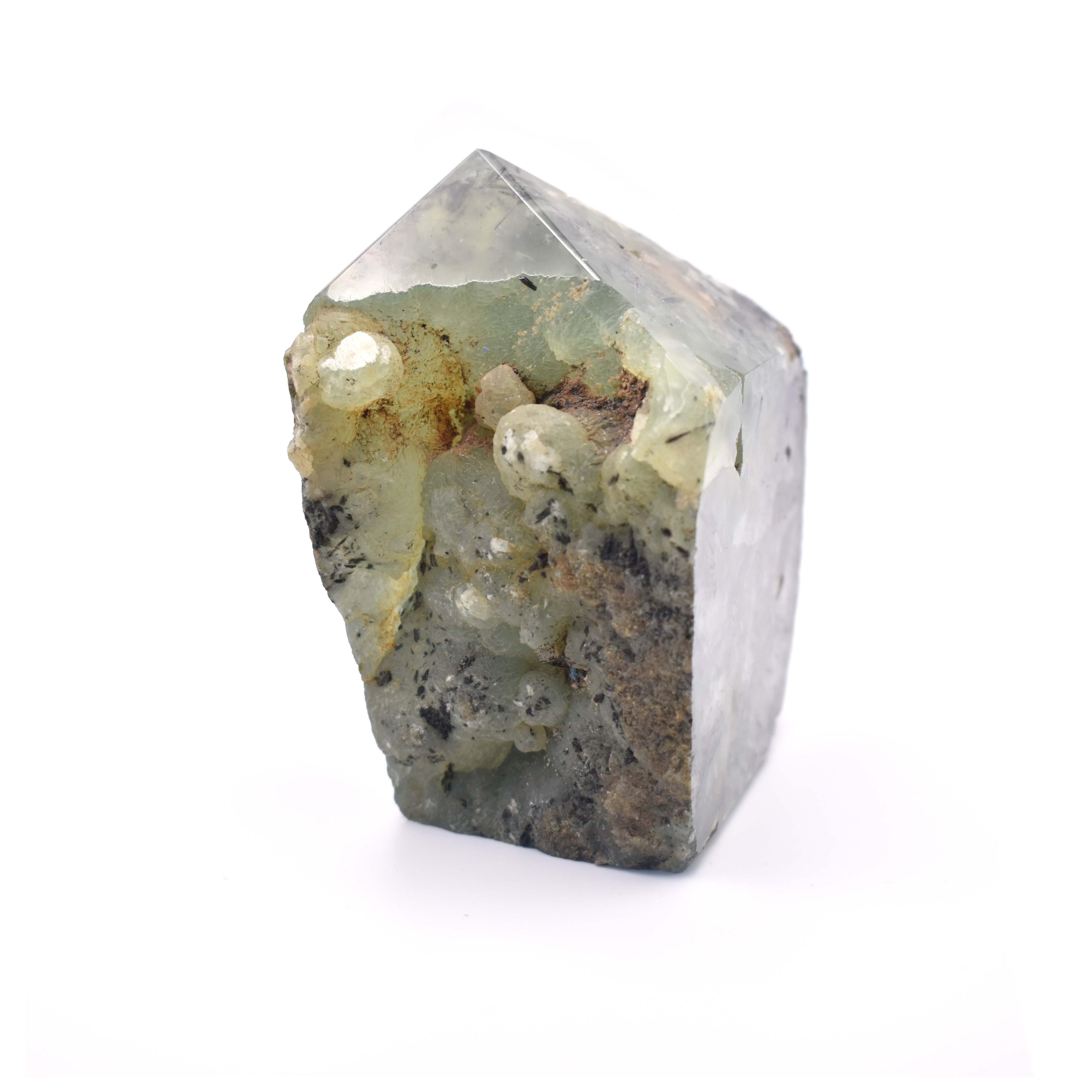 Natural Prehnite 3 Inch - Mystic Gleam