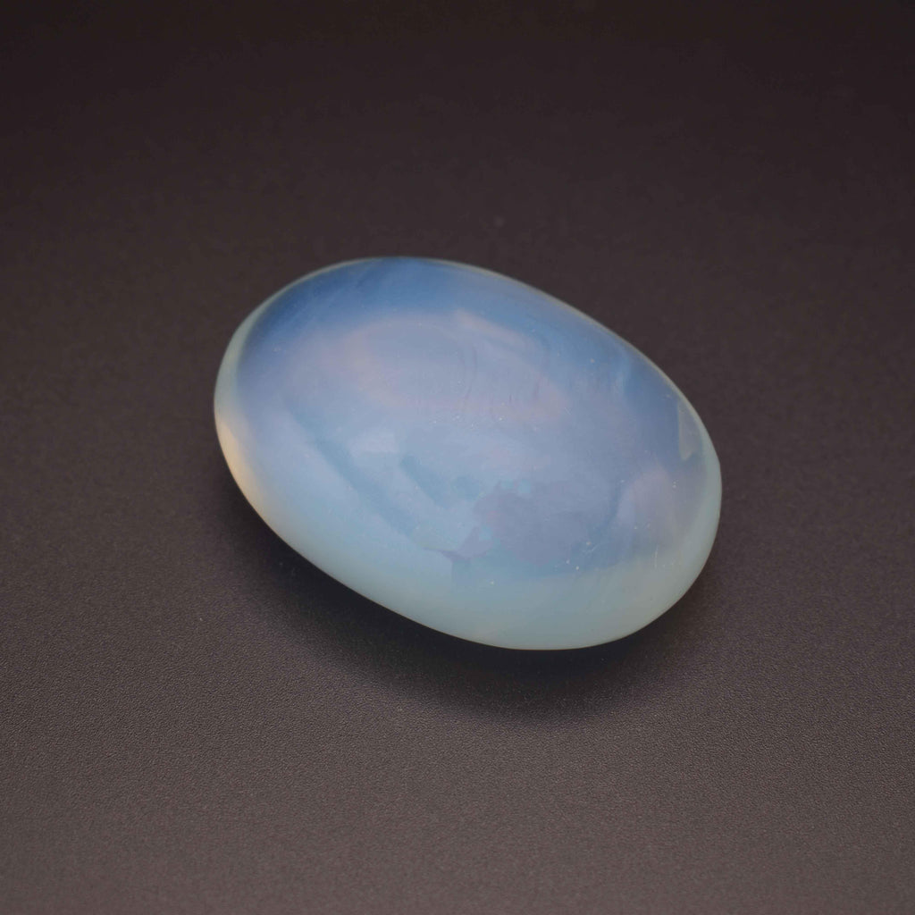 Opalite Palm Stone - Mystic Gleam
