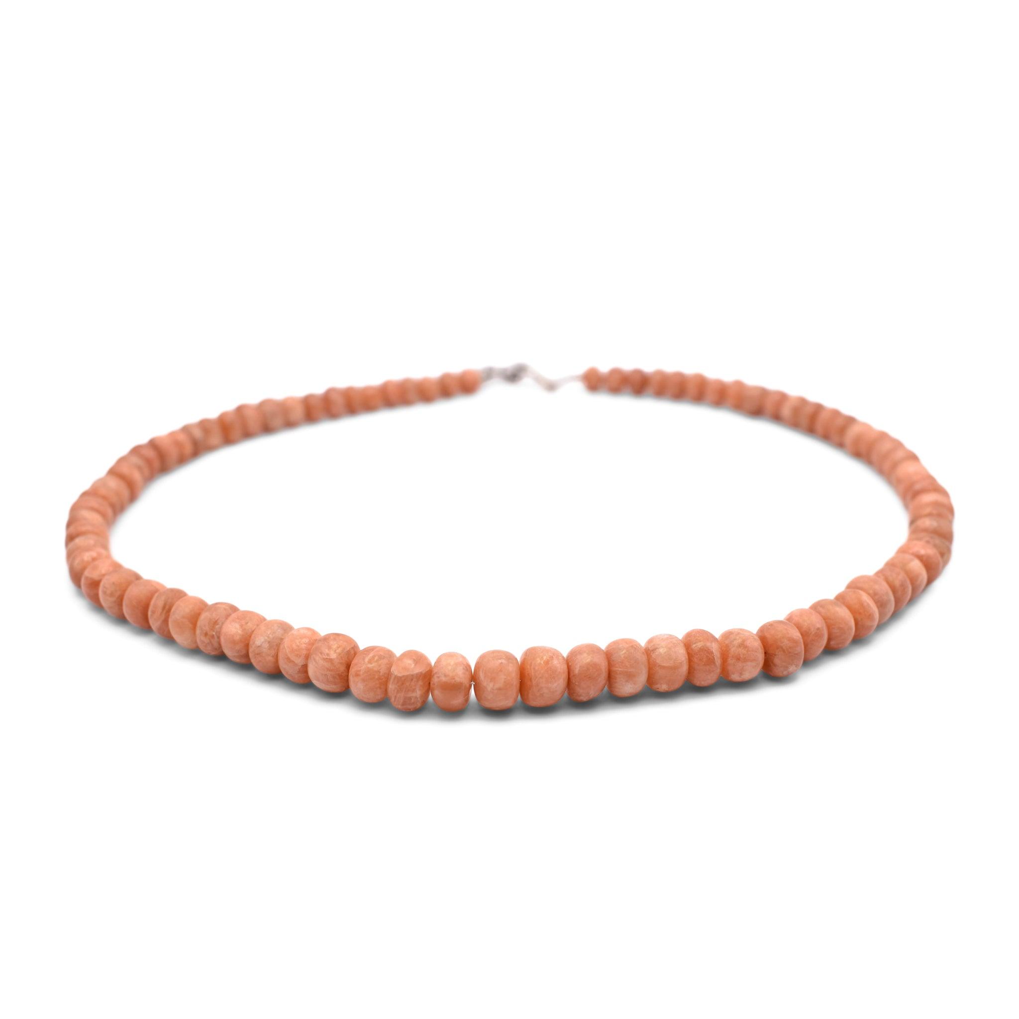 Orange Aventurine Japa Mala Necklace - Mystic Gleam