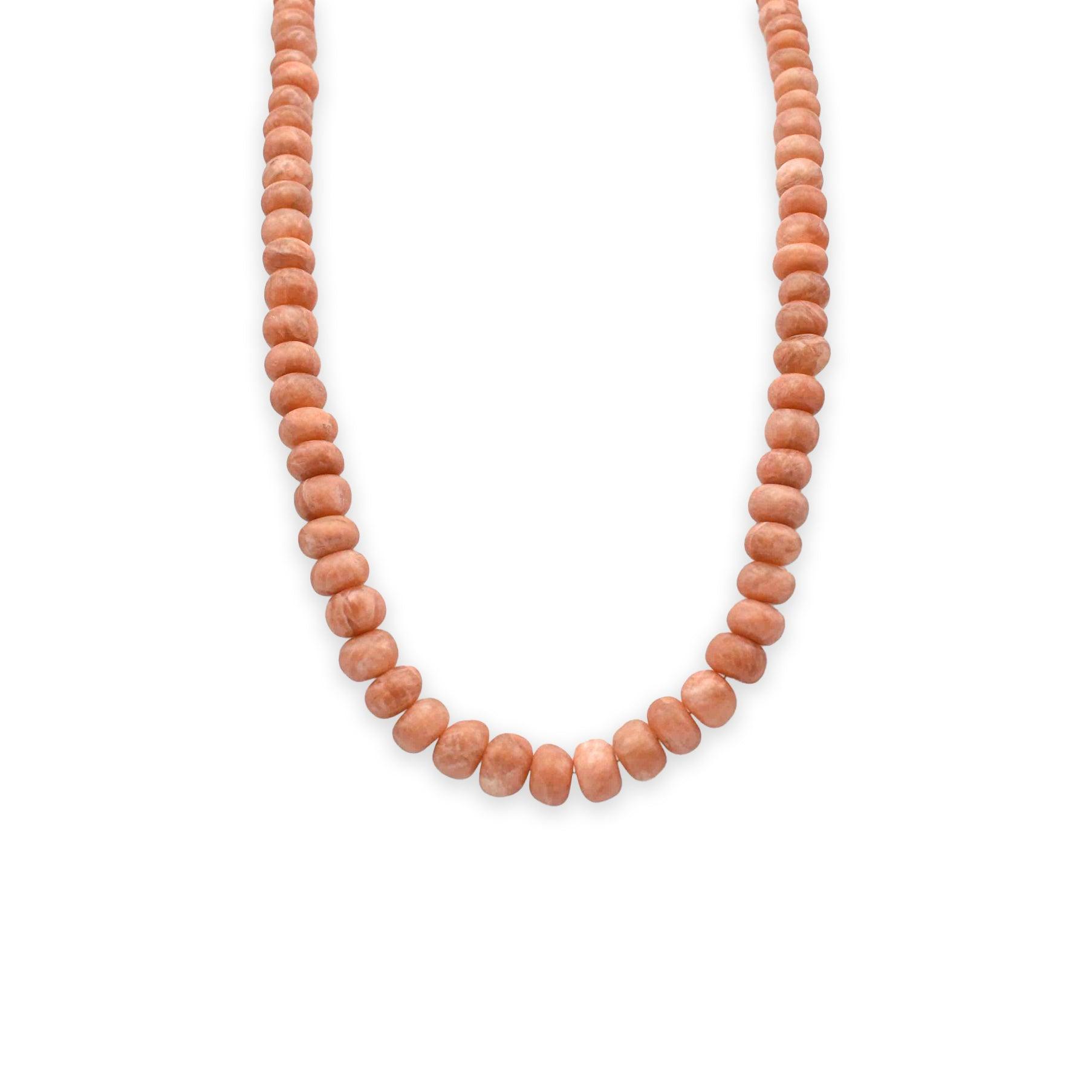 Orange Aventurine Japa Mala Necklace - Mystic Gleam