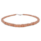 Peach Moonstone Necklace - Mystic Gleam