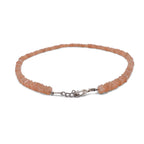 Peach Moonstone Necklace - Mystic Gleam