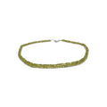 Peridot Heishi Necklace - Mystic Gleam