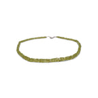 Peridot Heishi Necklace - Mystic Gleam