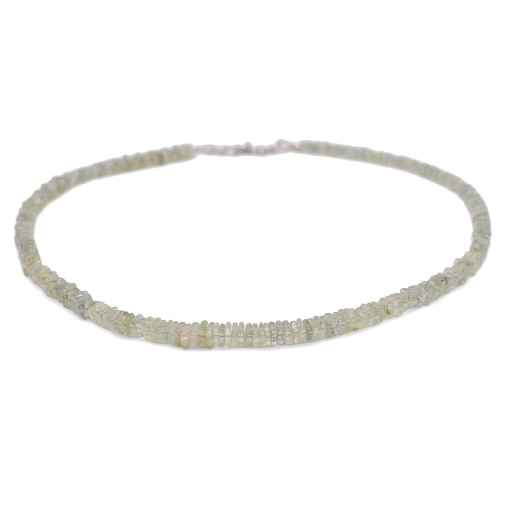 Prehnite Necklace - Mystic Gleam