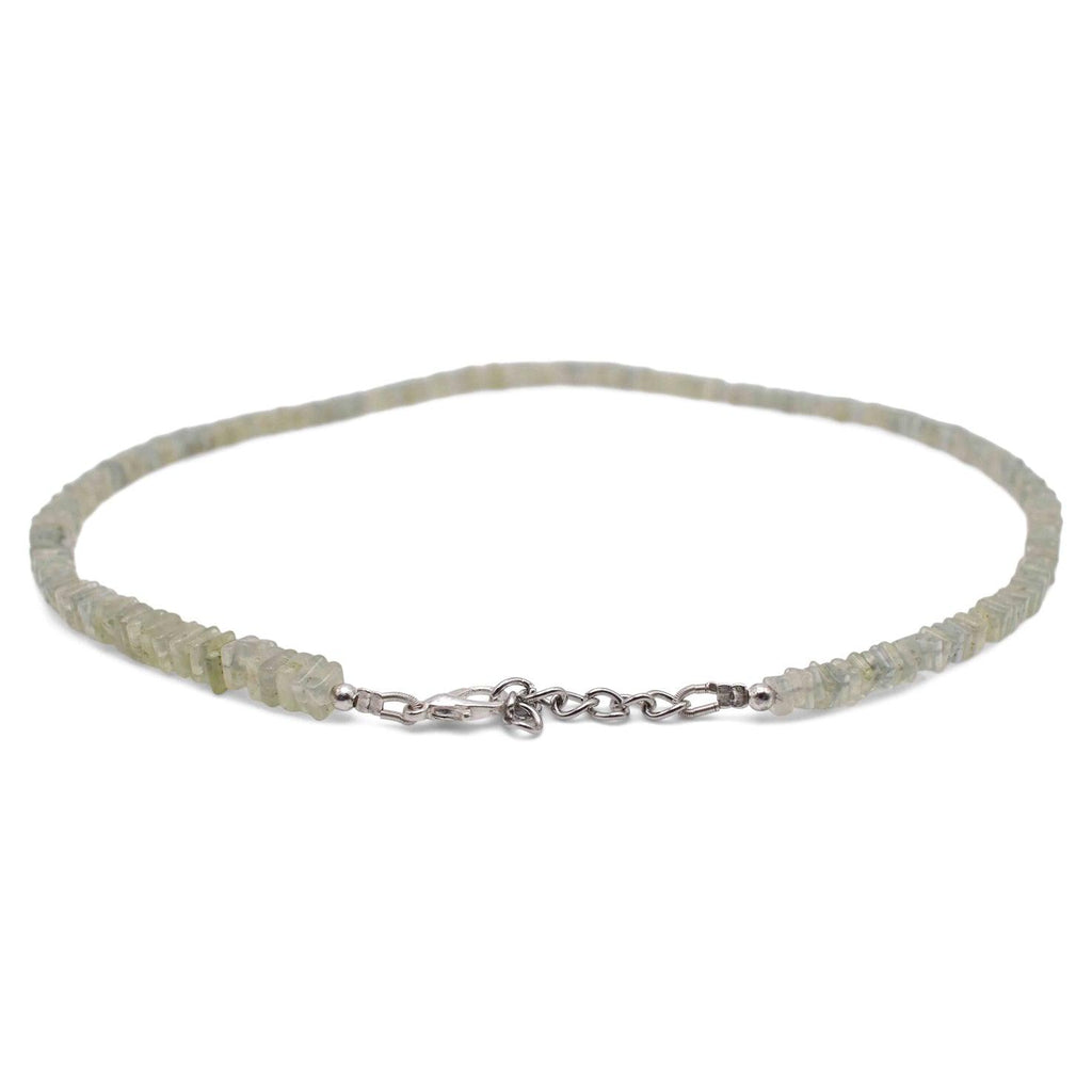 Prehnite Necklace - Mystic Gleam