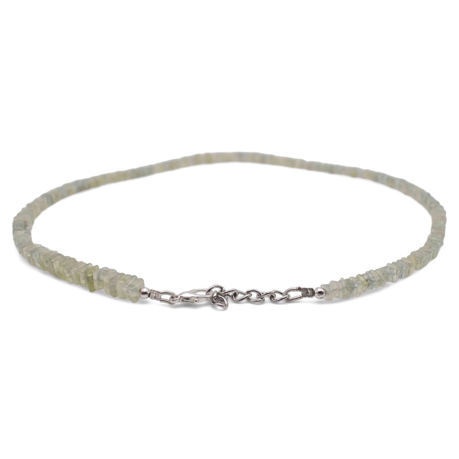 Prehnite Necklace - Mystic Gleam