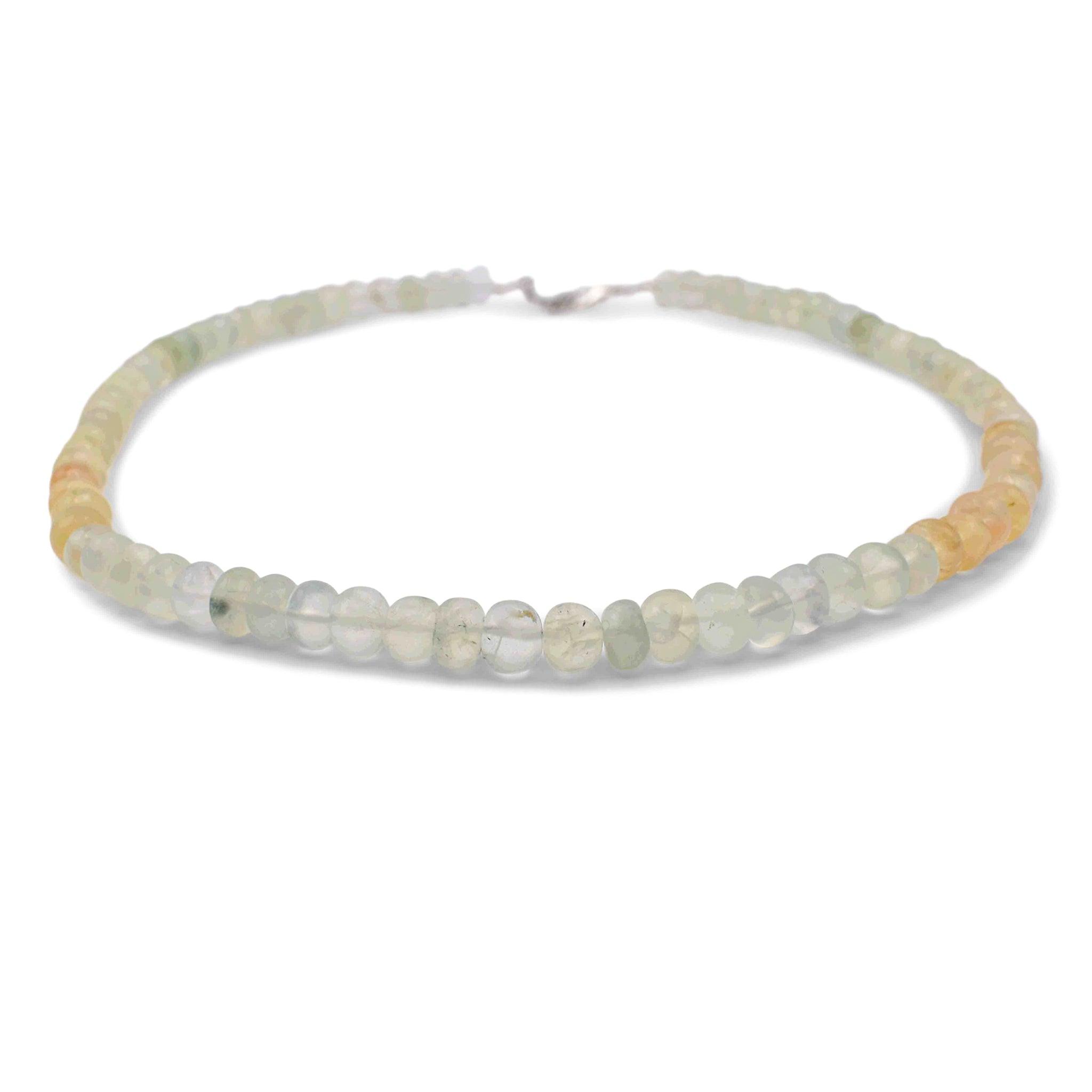 Prehnite Necklace - Mystic Gleam