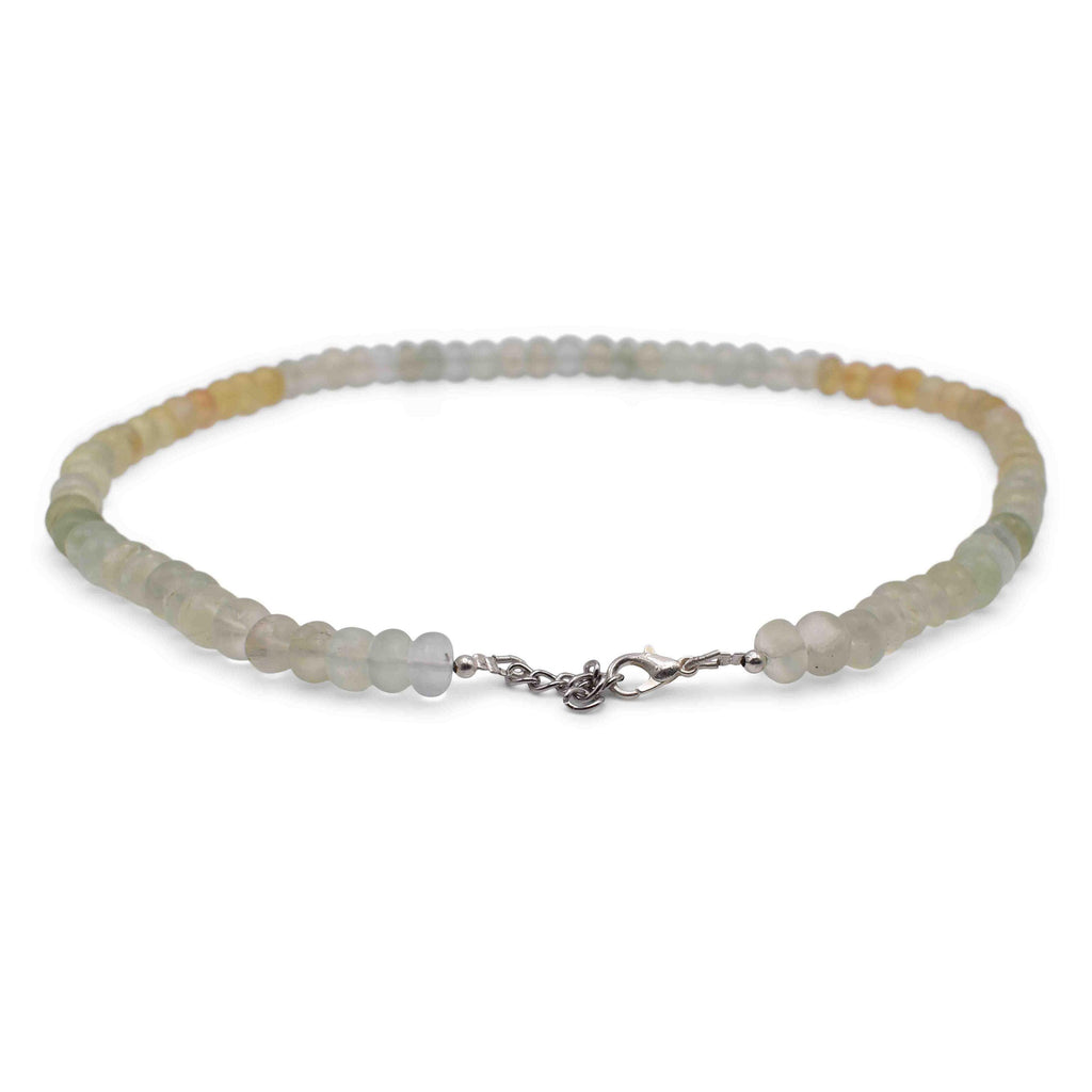 Prehnite Necklace - Mystic Gleam