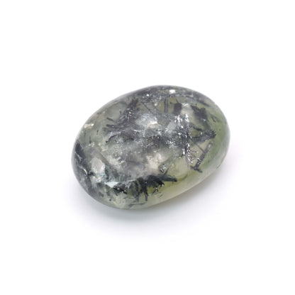 Prehnite Palm Stone - Mystic Gleam