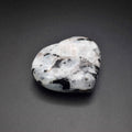 Rainbow Moonstone Heart - Mystic Gleam