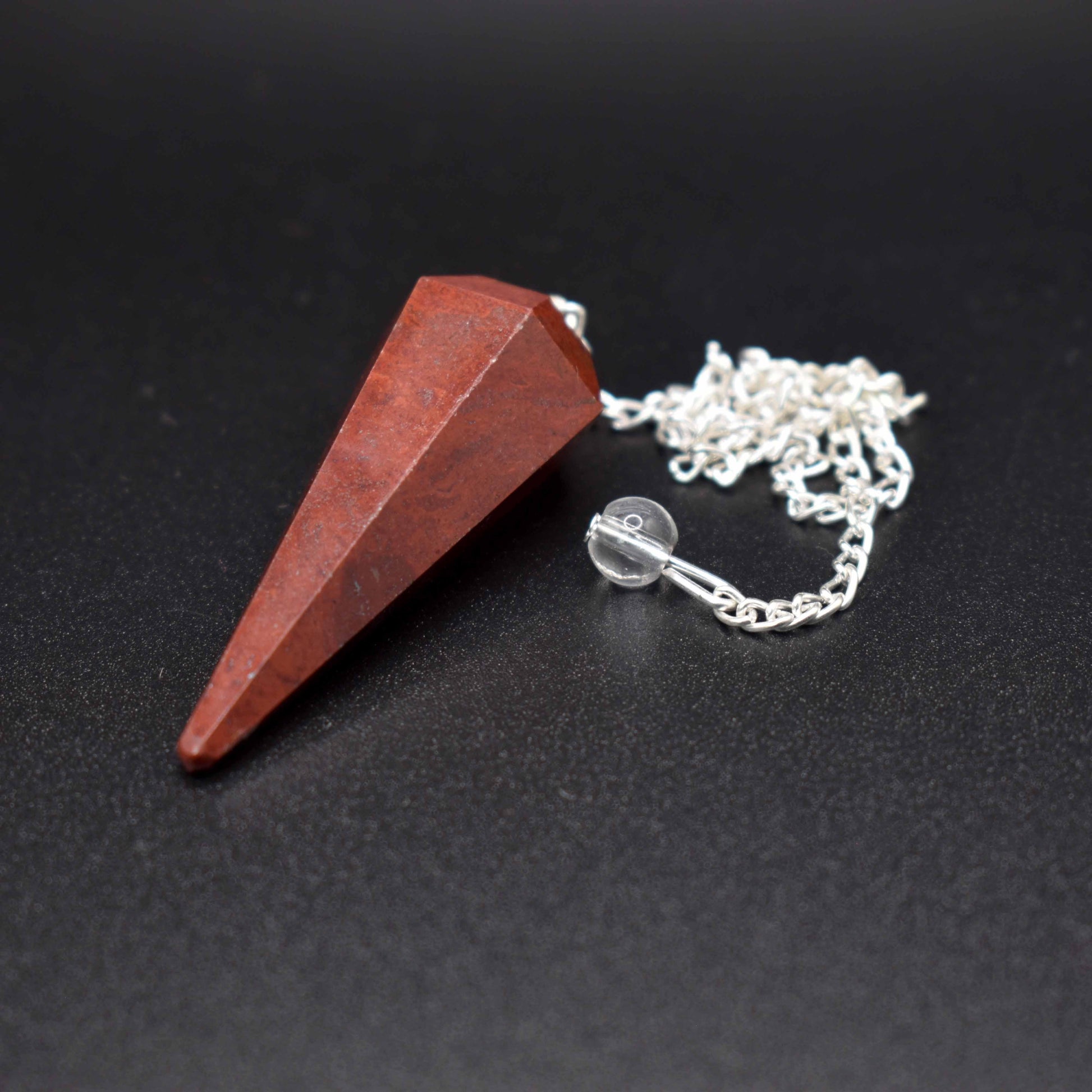 Red Jasper Pendulum - Mystic Gleam