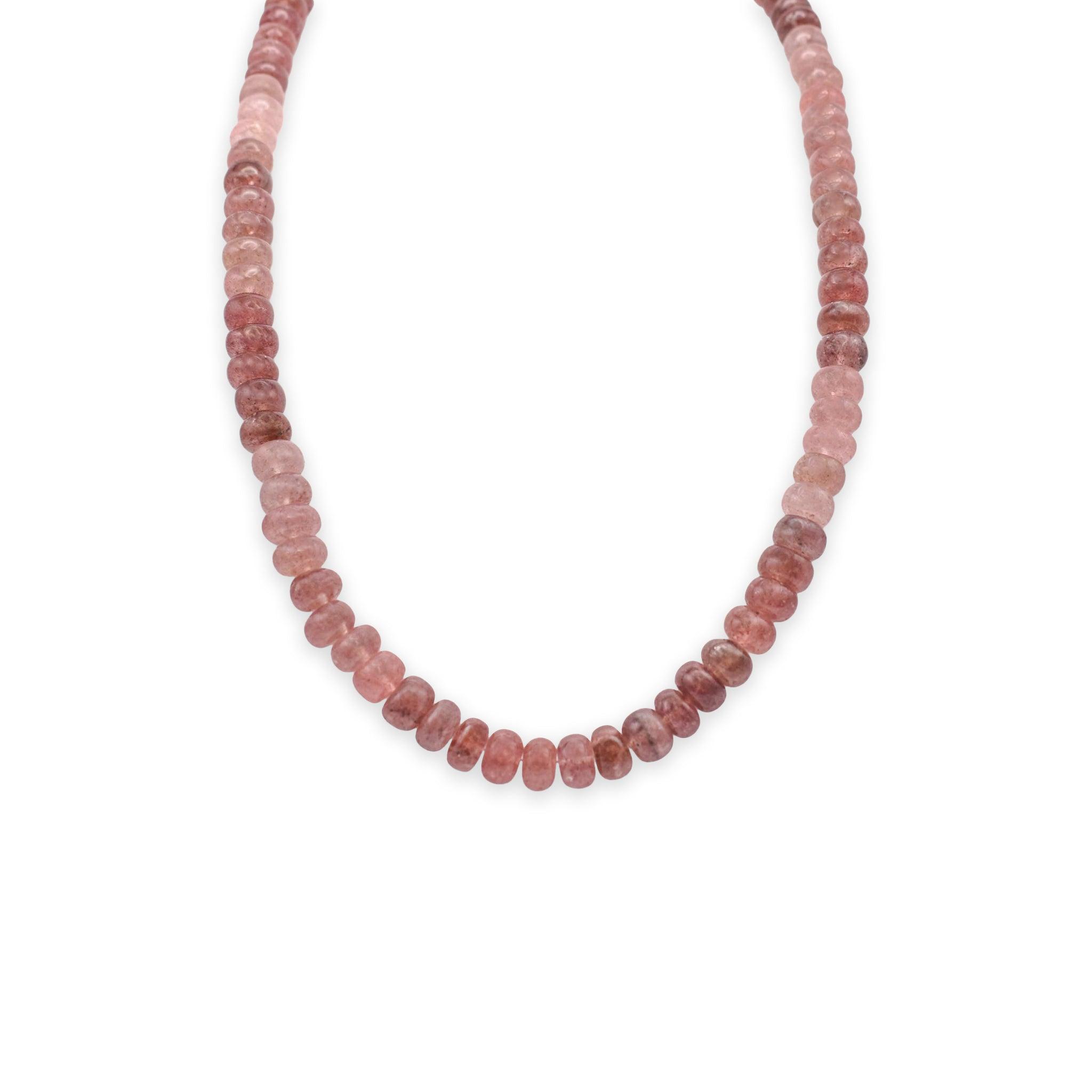 Red Strawberry Necklace - Mystic Gleam