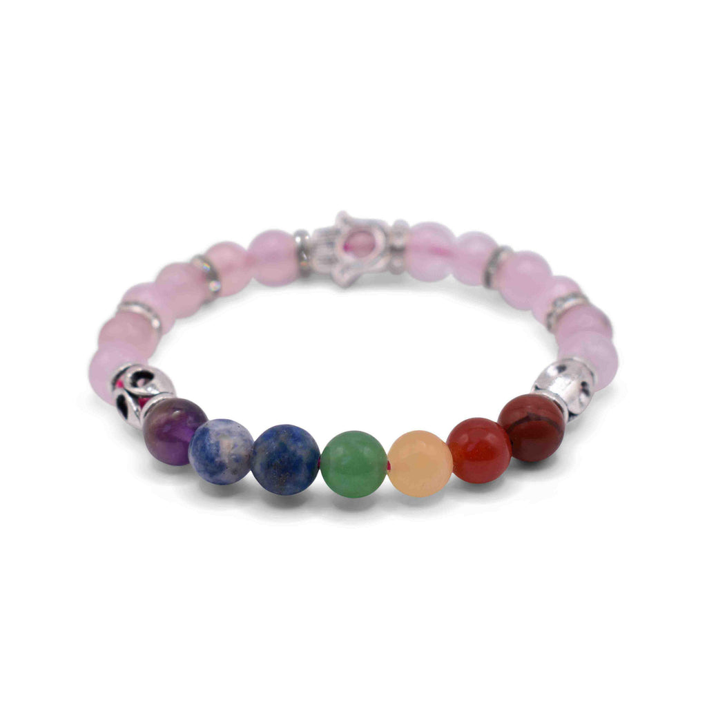 Rose Quartz Bracelet - Mystic Gleam