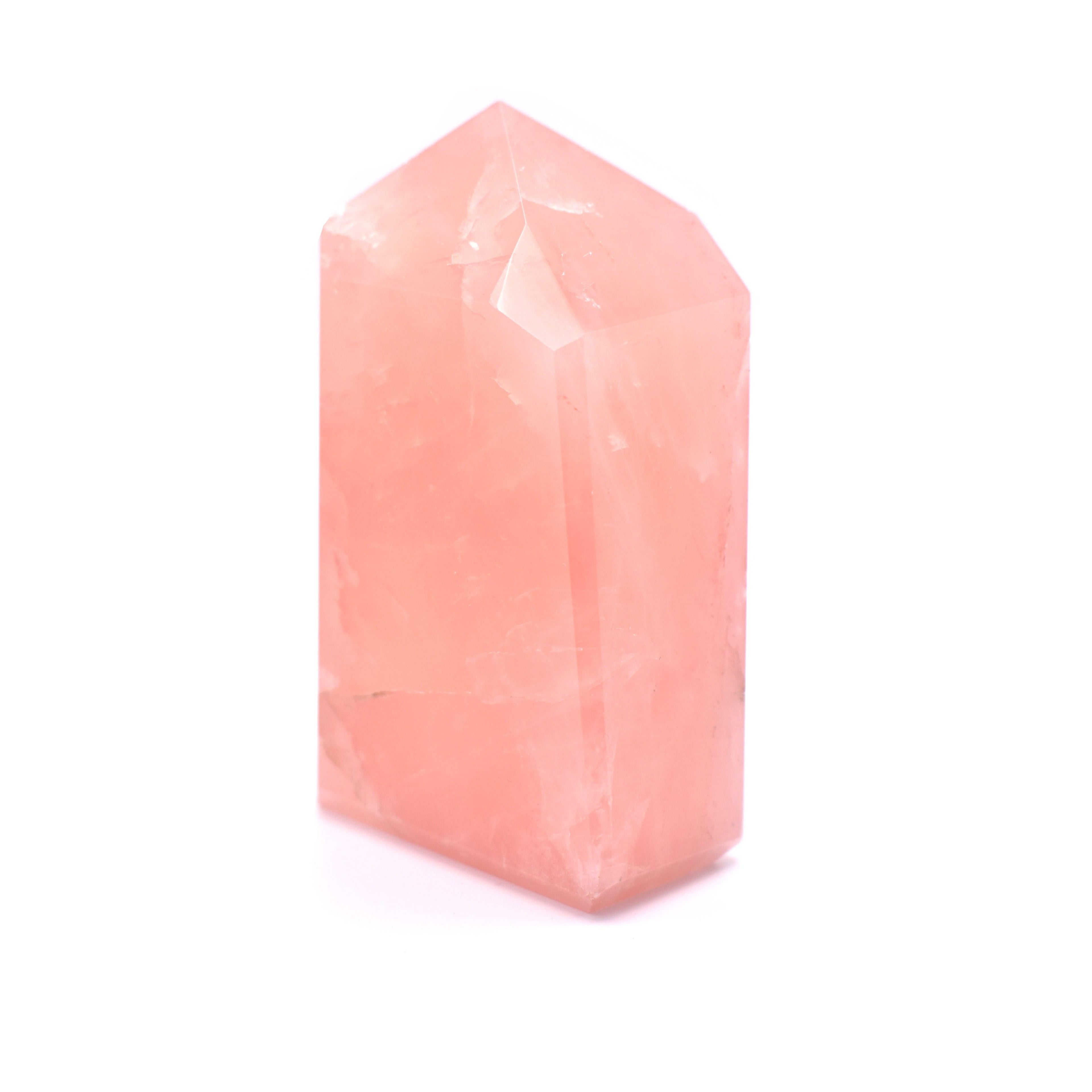 Rose Quartz Freeform - Mystic Gleam