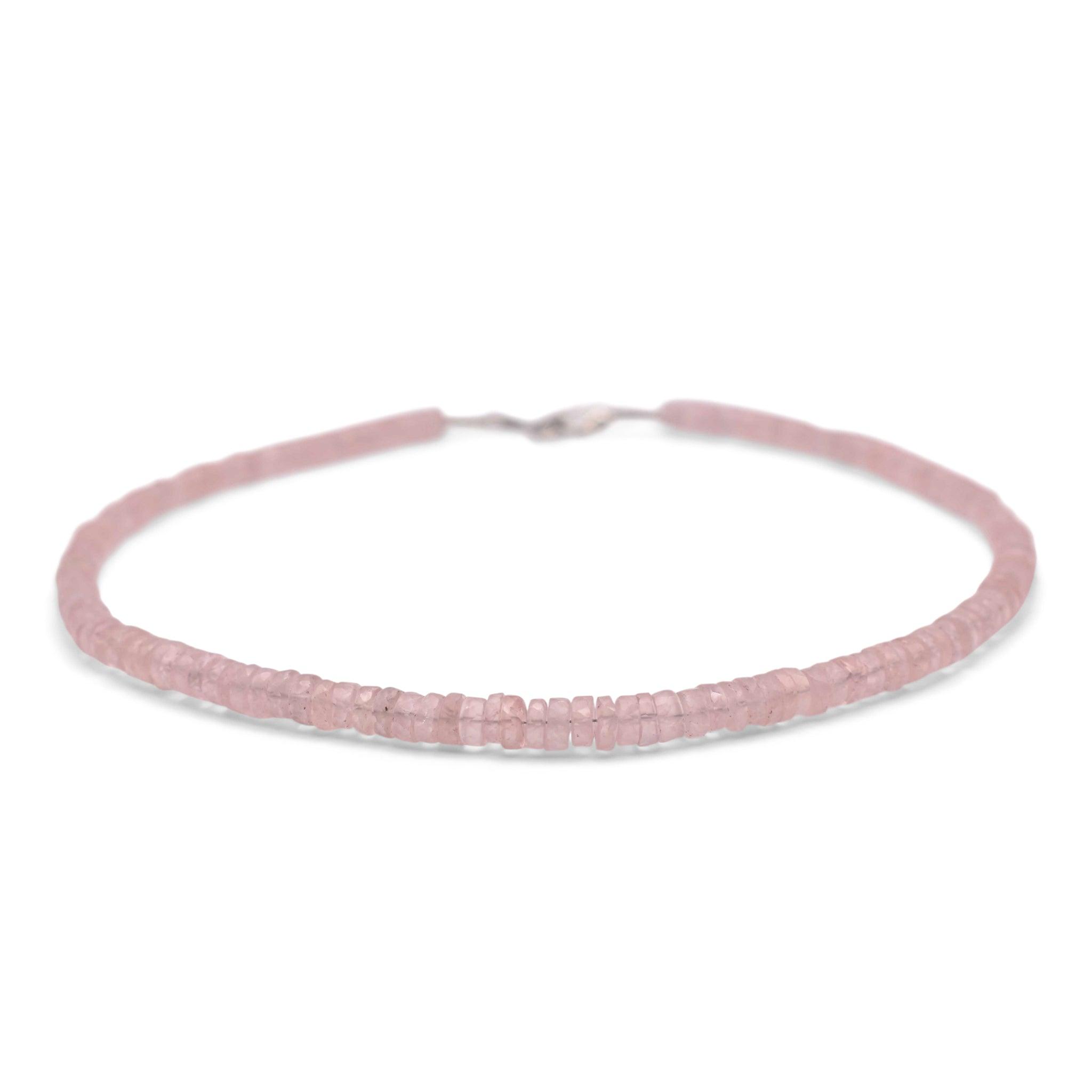 Rose Quartz Necklace - Mystic Gleam