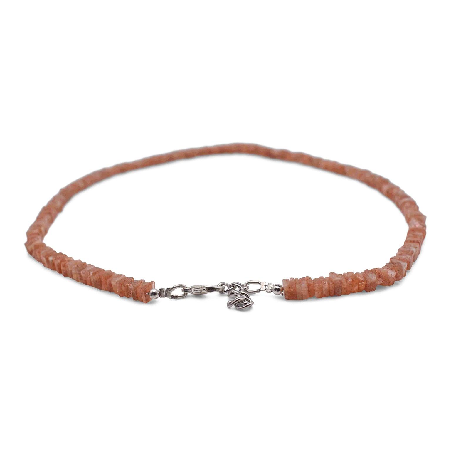 Sunstone-Heishi-Necklace