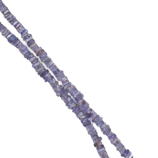 Tanzanite-Heishi-Beads