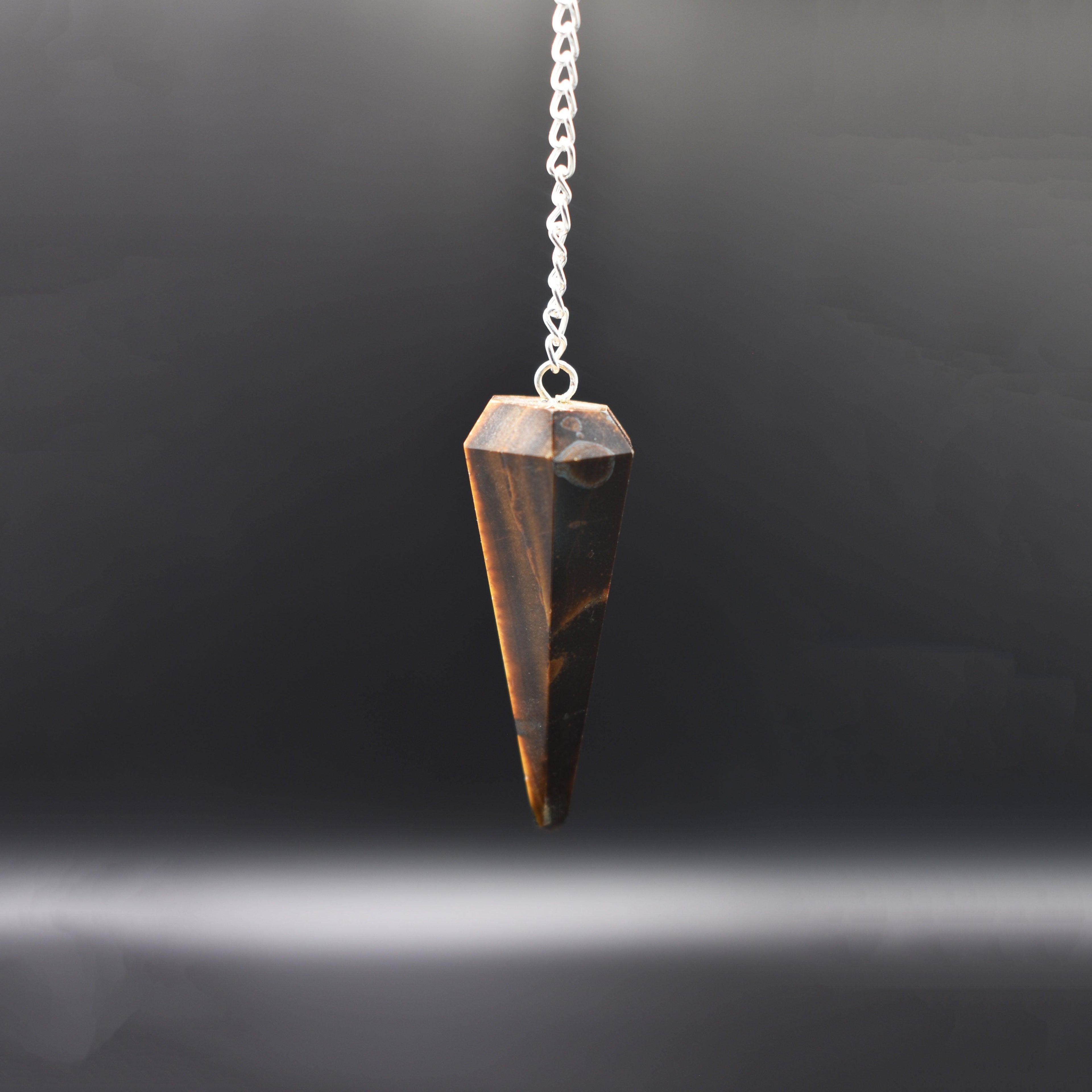Tiger Eye Pendulum - Mystic Gleam