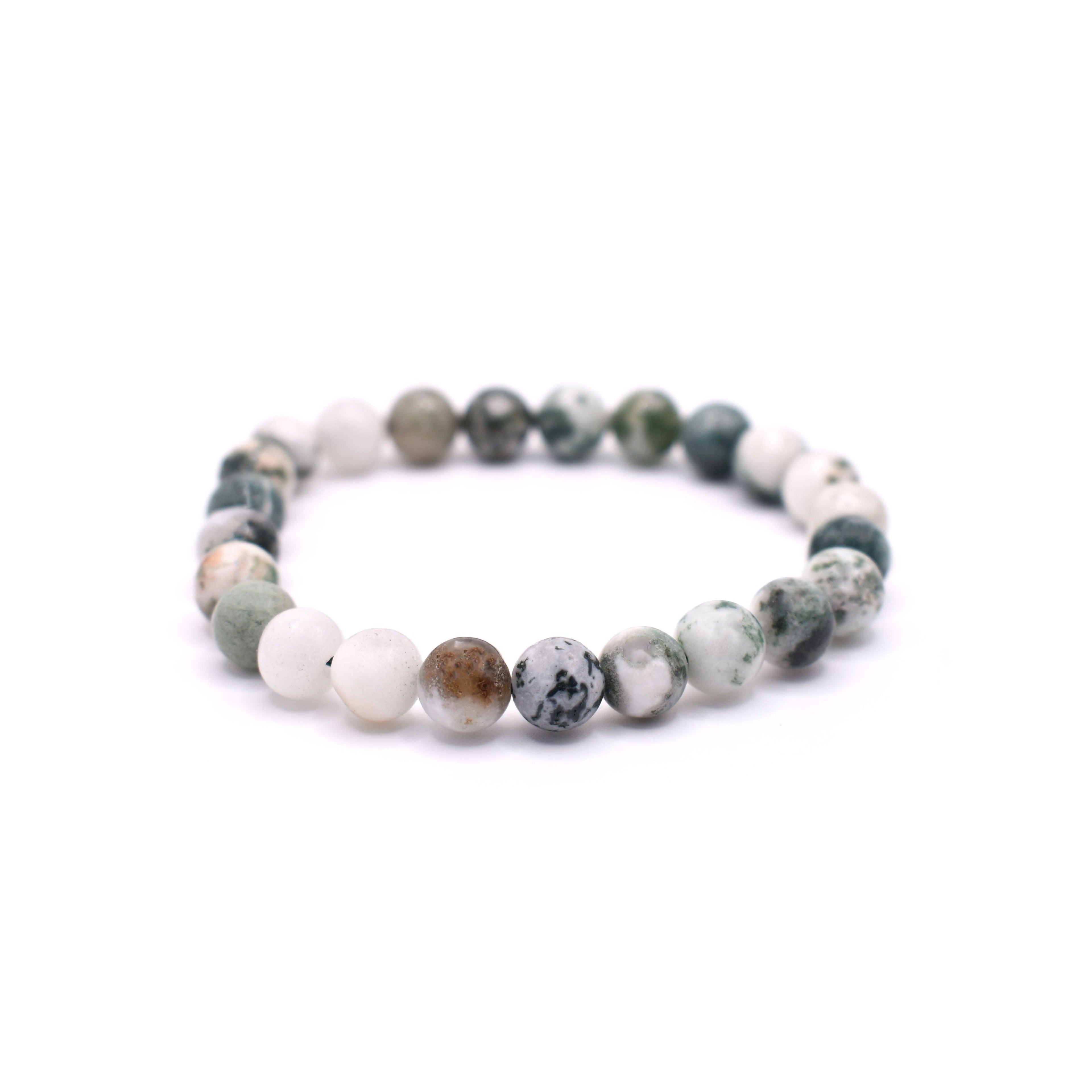 Tree Agate Bracelet - Mystic Gleam
