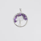 Tree of Life Pendant with Amethyst - Mystic Gleam