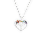 Tree of Life Pendant With Seven Chakra - Mystic Gleam