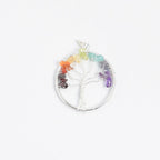 Tree of Life Pendant With Seven Chakra - Mystic Gleam