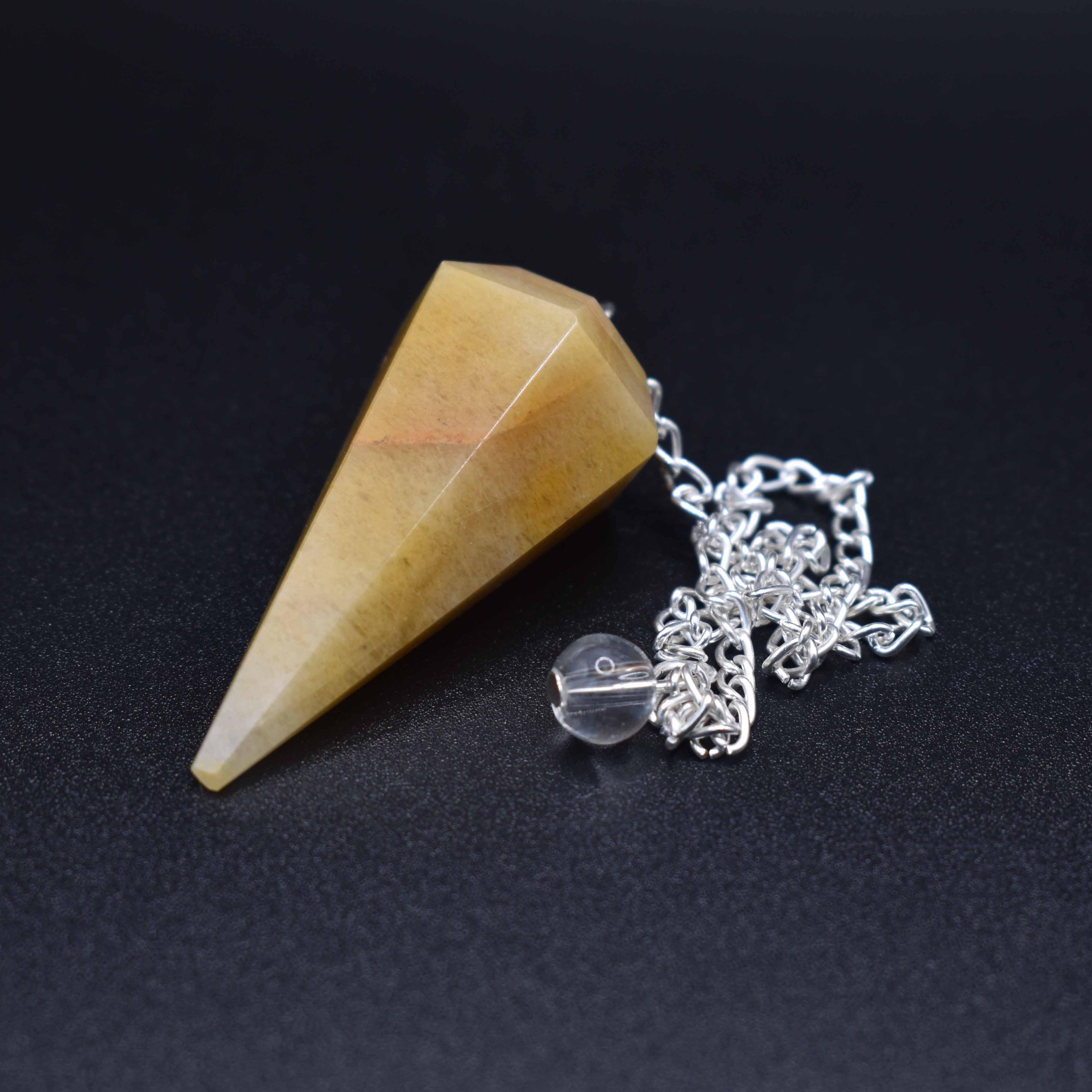 Yellow Aventurine Pendulum - Mystic Gleam
