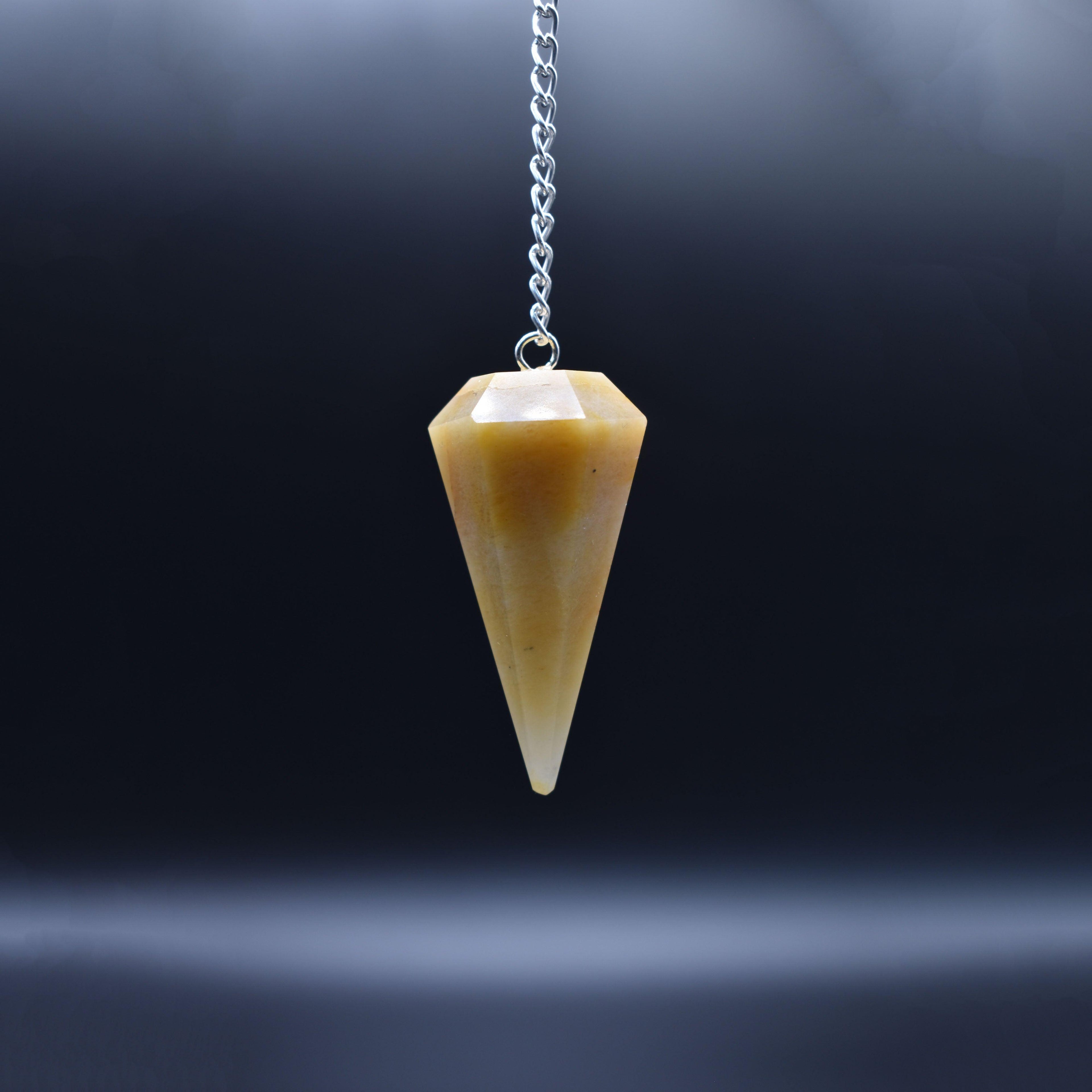 Yellow Aventurine Pendulum - Mystic Gleam