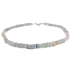 Aquamarine-Heishi-Necklacee