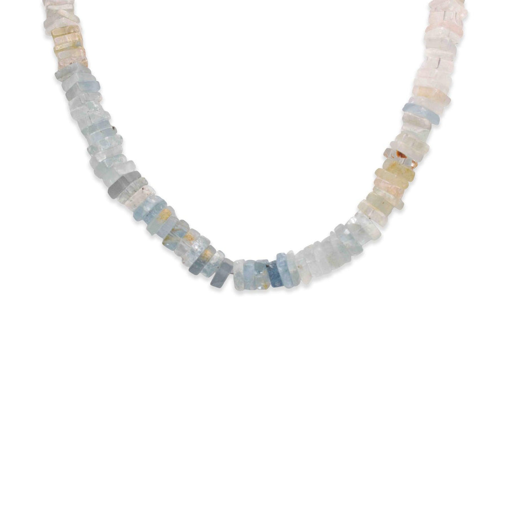 Aquamarine-Heishi-Necklacee