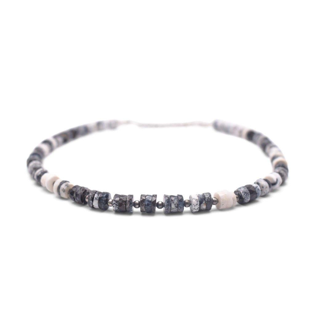Dendritic Agate Necklace - Mystic Gleam