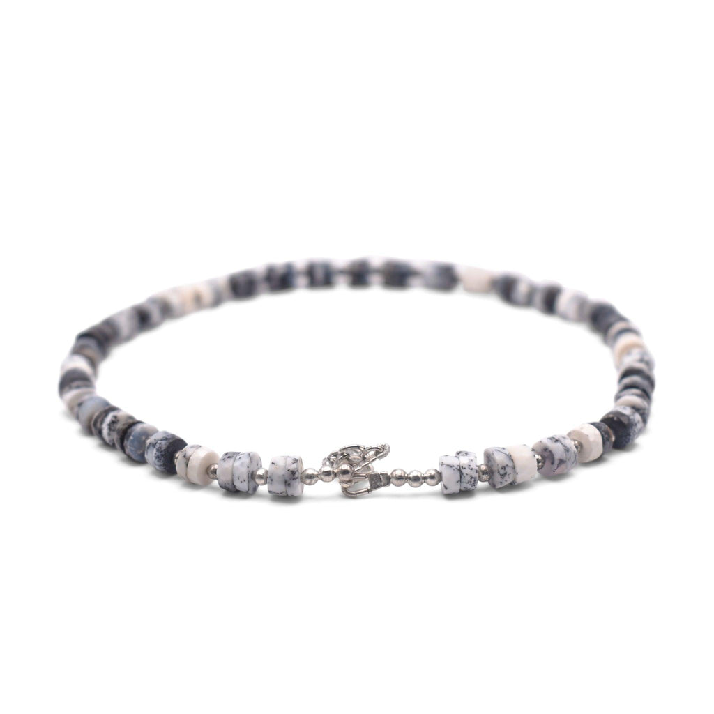 Dendritic Agate Necklace - Mystic Gleam