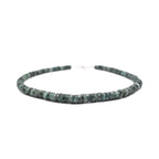 Emerald Faceted Cut Stone Necklace - Mystic Gleam