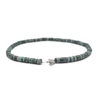 Emerald Faceted Cut Stone Necklace - Mystic Gleam
