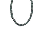 Emerald Faceted Cut Stone Necklace - Mystic Gleam