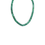 Green Onyx Faceted Cut Stone Necklace - Mystic Gleam