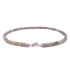 Grey Moonstone Necklace - Mystic Gleam