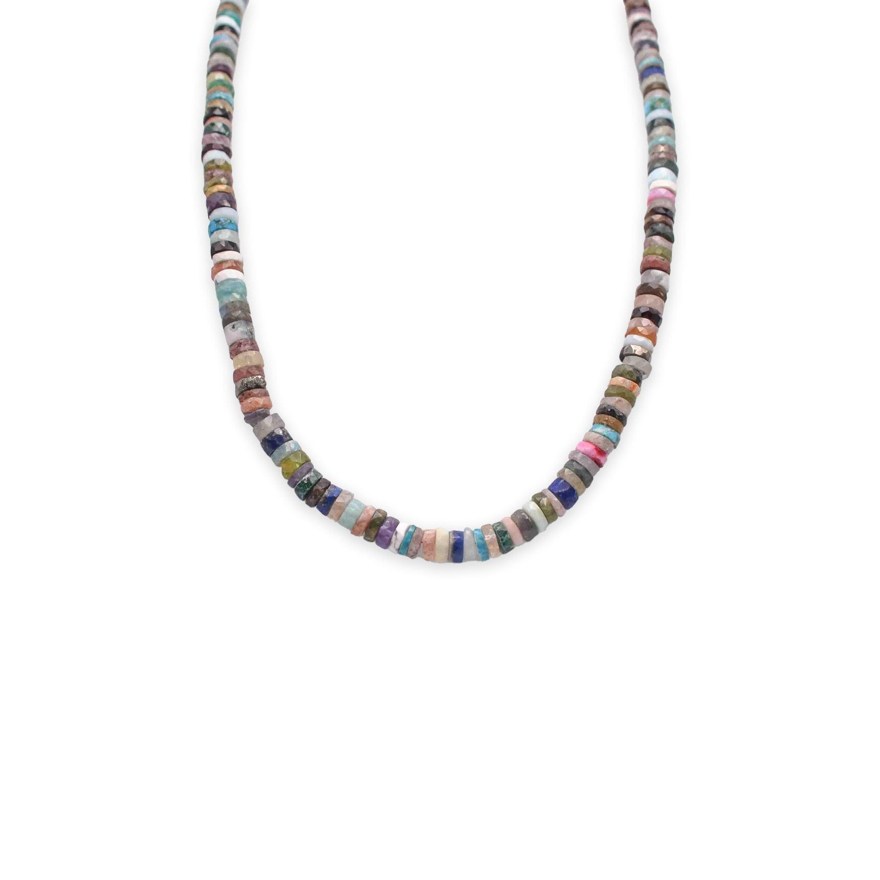 Multi Stone Necklace - Mystic Gleam